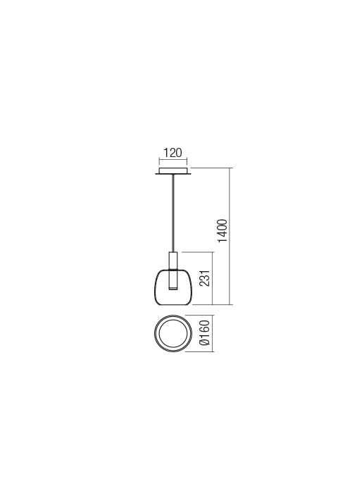 Candela Pendant Lamp