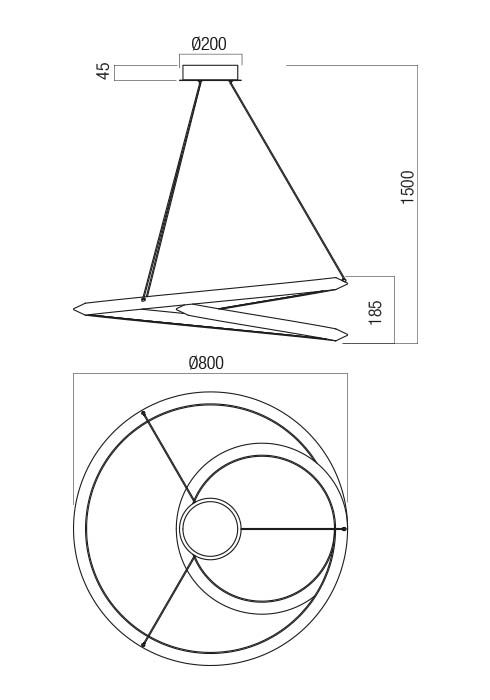 Storm Chandelier Lamp