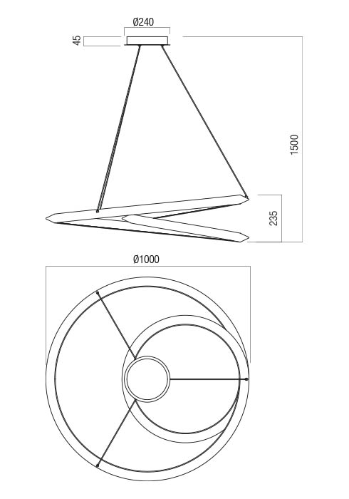 Storm Chandelier Lamp
