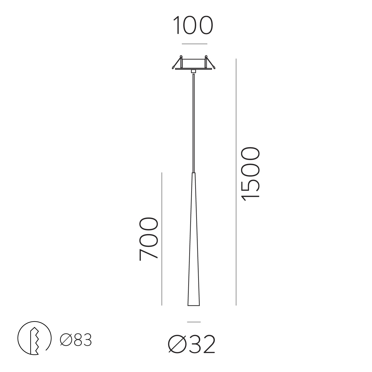 Bendis Pendant Lamp