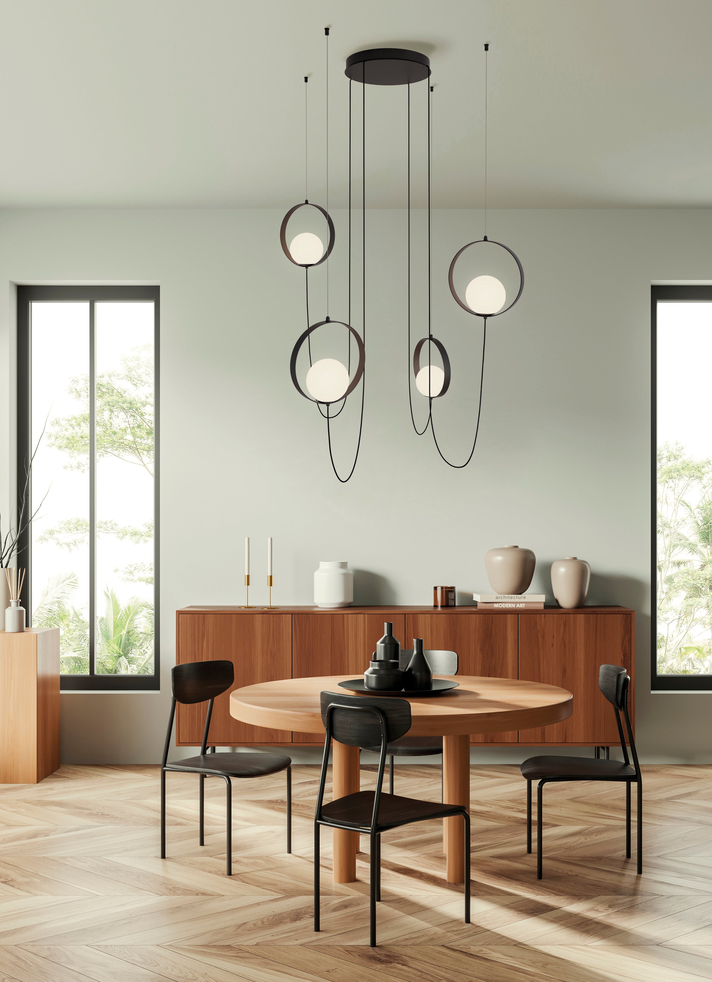 Halo Chandelier Lamp