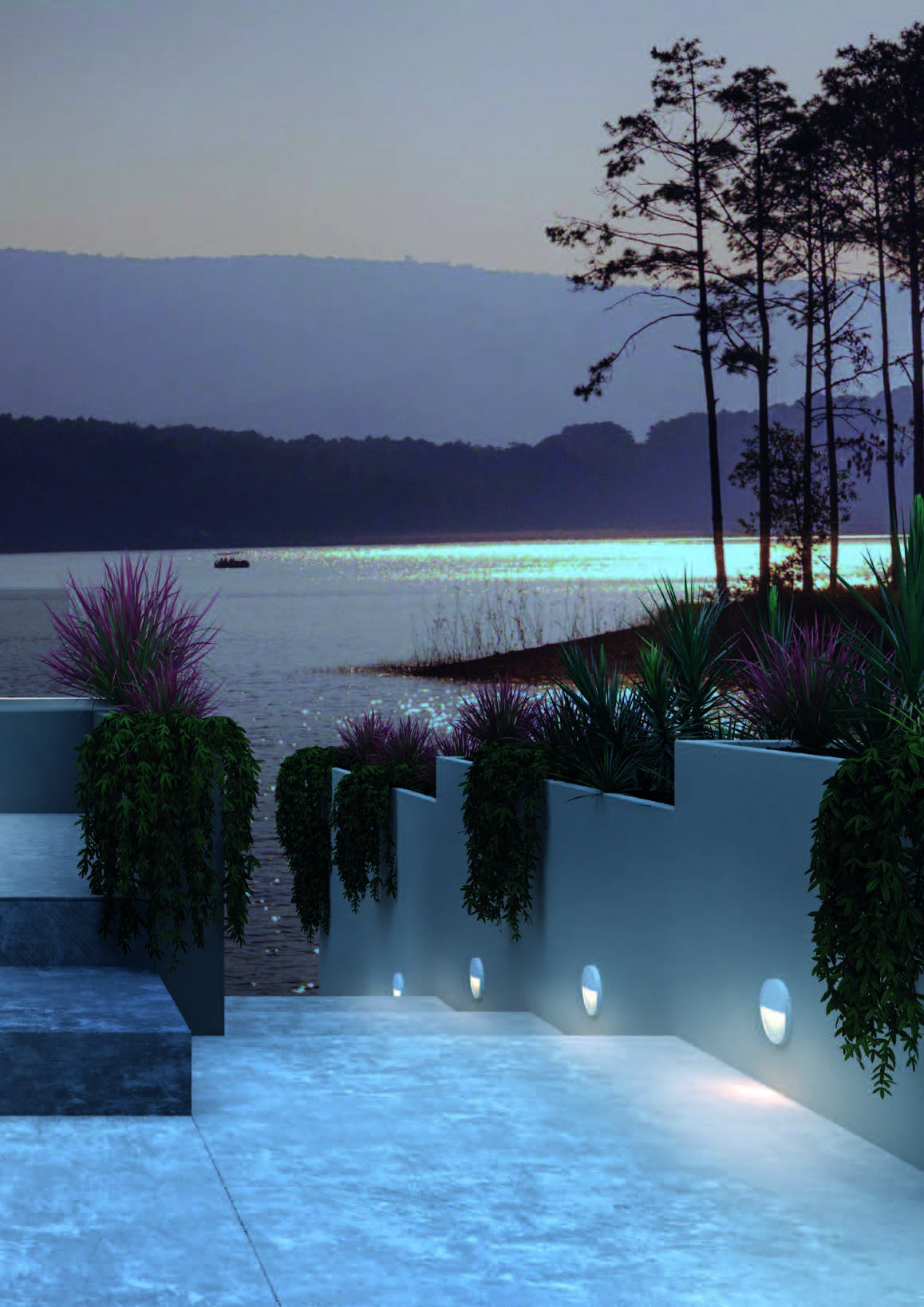 Lander Step Light (Wall)