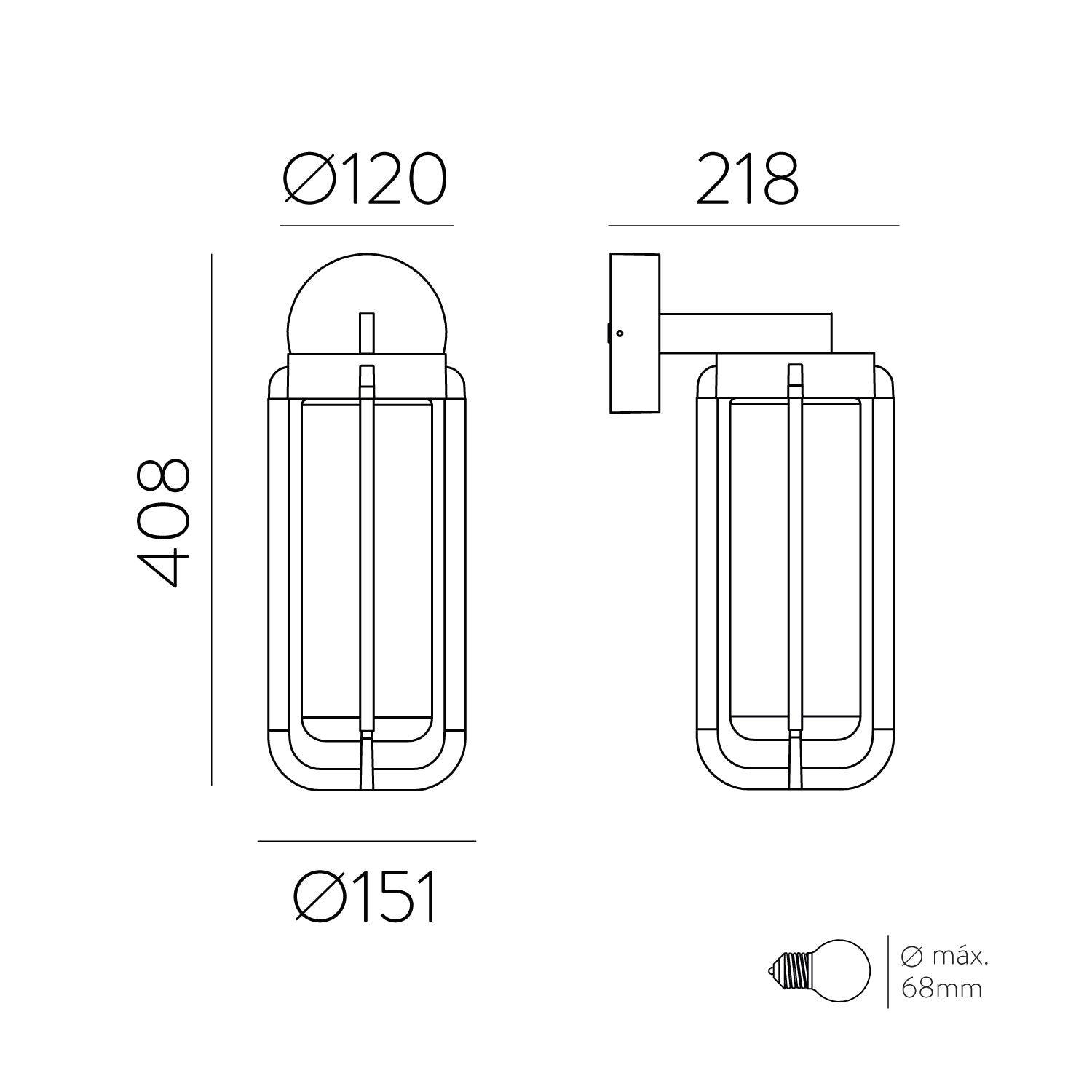 Vega Wall Lamp
