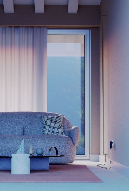 Stick Wall Lamp