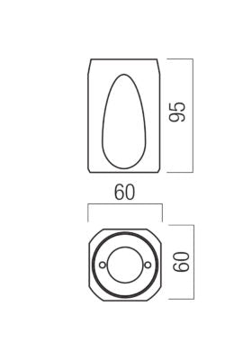 Crisp Ceiling Lamp (Surface)