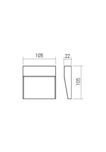 Lander Step Light (Wall)