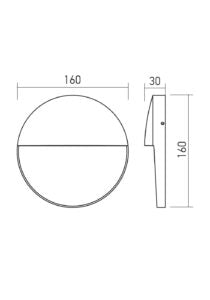 Lander Step Light (Wall)