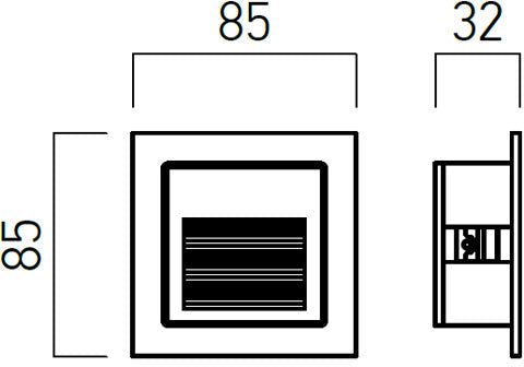 Xghost Step Light (Wall)