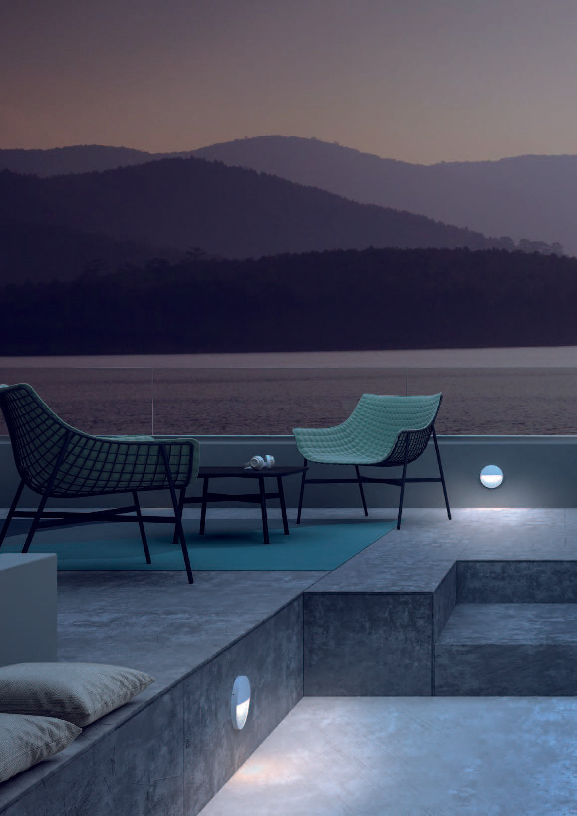 Lander Step Light (Wall)