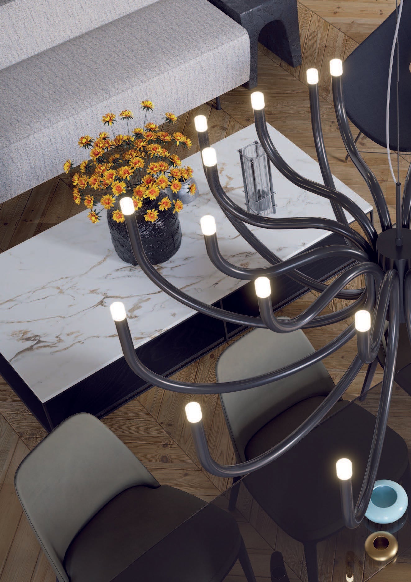 Luxor Chandelier Lamp