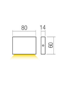 Zipper Step Light (Wall)