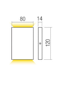 Zipper Step Light (Wall)