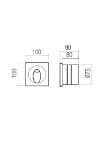 Bast Step Light (Wall)